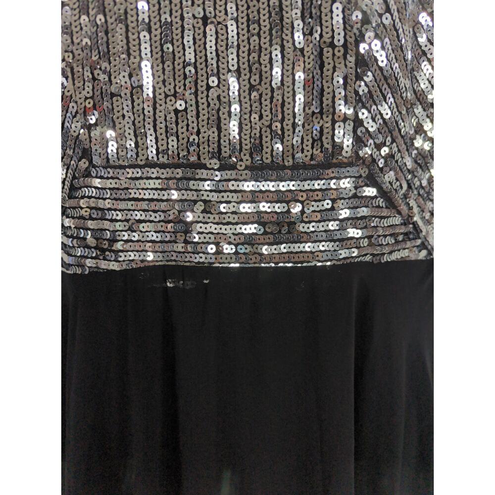Beauty Kai Women's Sequin Halter Neck Maxi Dress Black MED NWT Party‎ Weddings - Picture 8 of 12